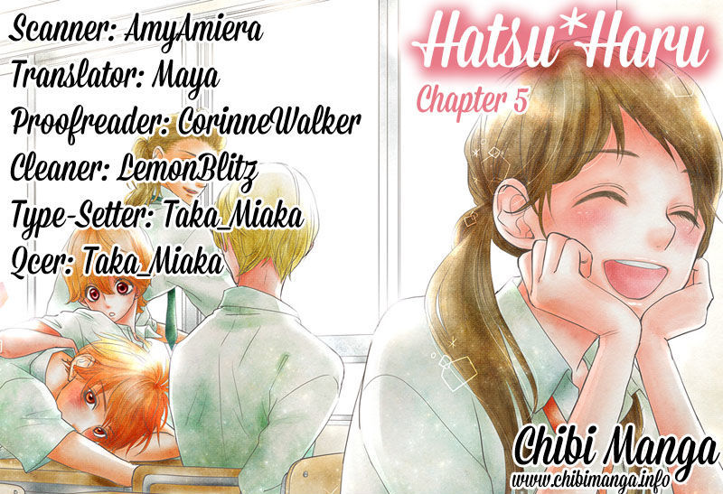 Hatsu Haru Chapter 5 page 1 - Chapter 5