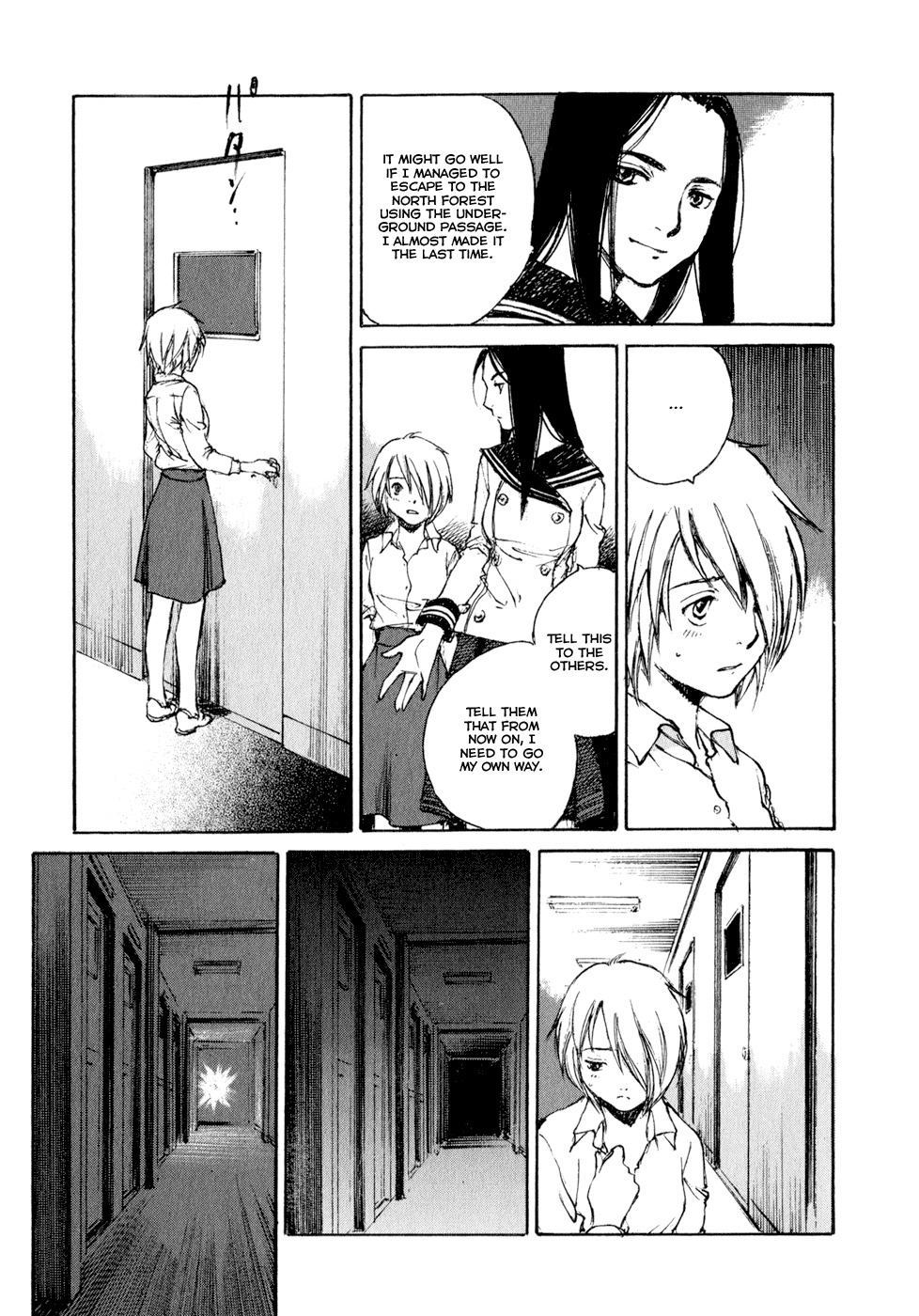 Hatsukanezumi no Jikan Chapter 15 page 13 - Chapter 15: Escape 4