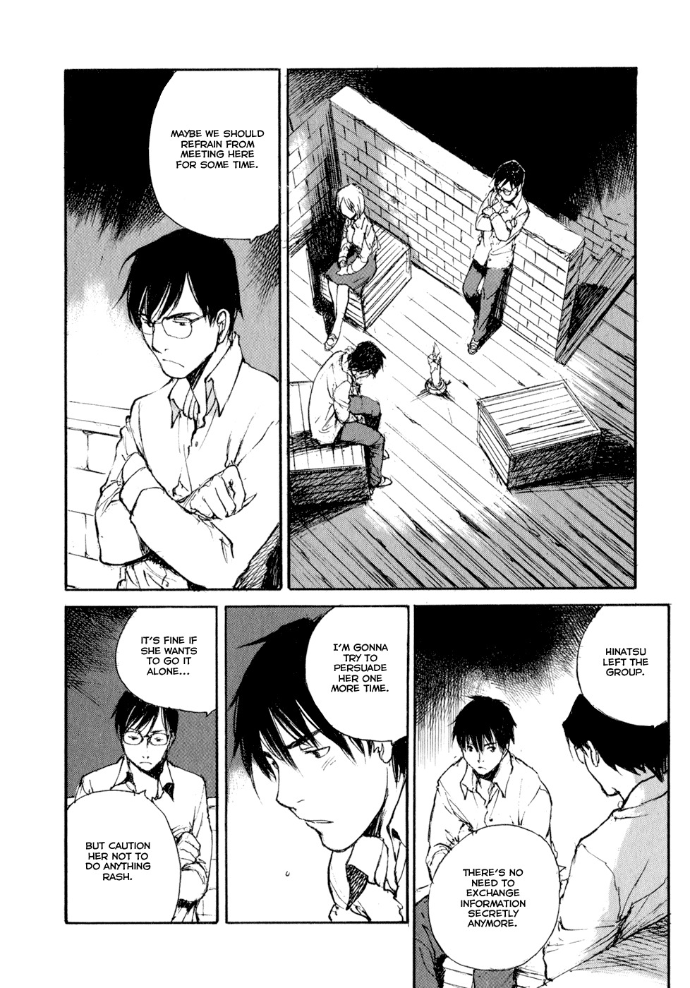 Hatsukanezumi no Jikan Chapter 16 page 14 - Chapter 16: Escape 5