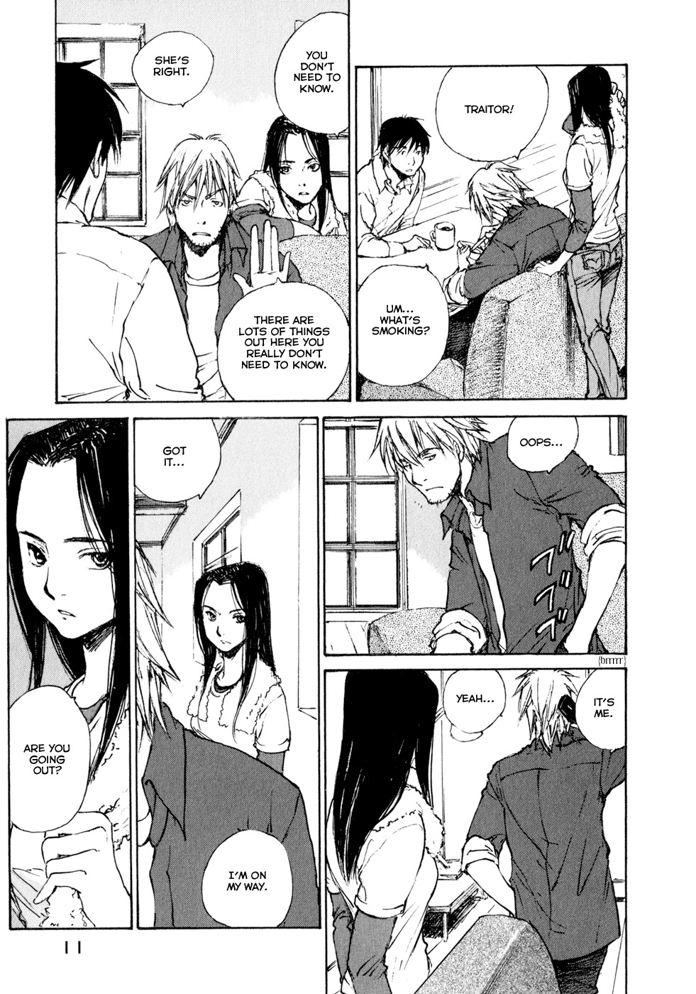 Hatsukanezumi no Jikan Chapter 19 page 13 - Chapter 19: Friends 1