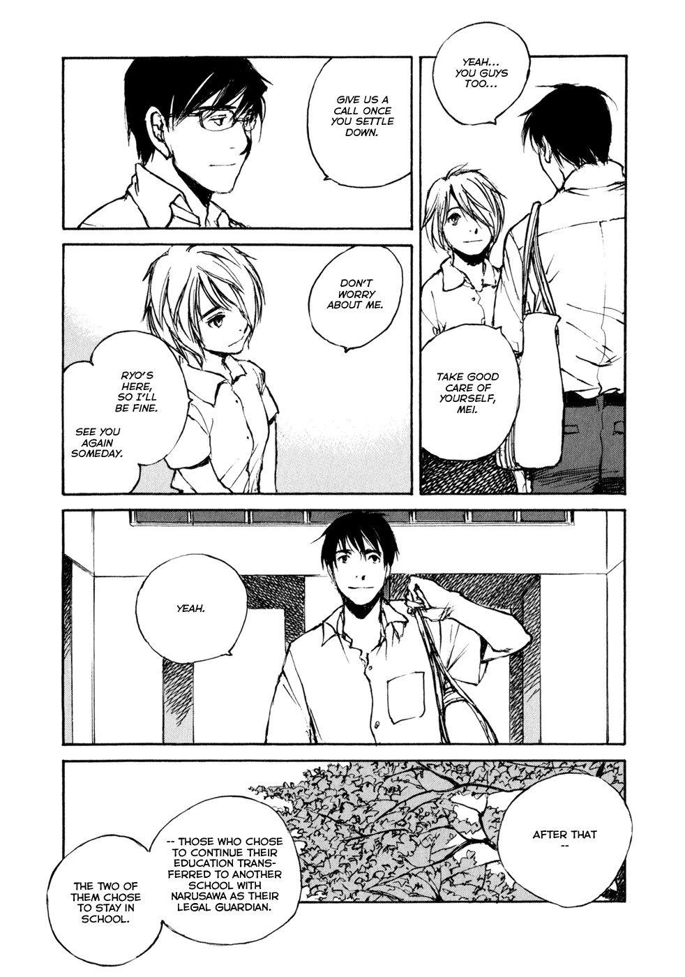 Hatsukanezumi no Jikan Chapter 38 page 14 - Chapter 38: Farewell 4