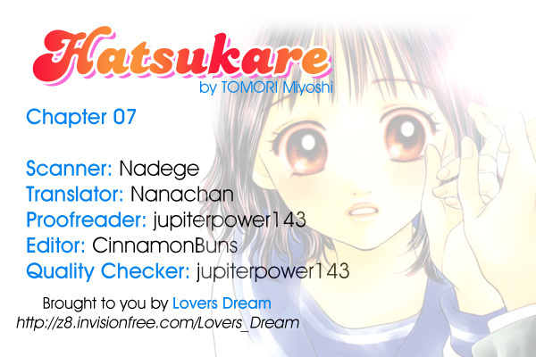 Hatsukare Chapter 7 page 31 - Chapter 7