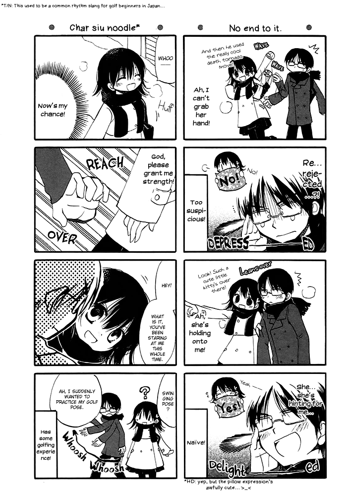 Hatsukiai Chapter 3 page 6 - Chapter 3: The Little Hand in the Snow.