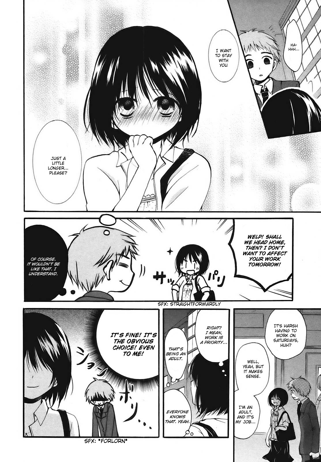 Hatsukiai Chapter 9 page 15 - Chapter 9: Late-Bloomer, the White Flower