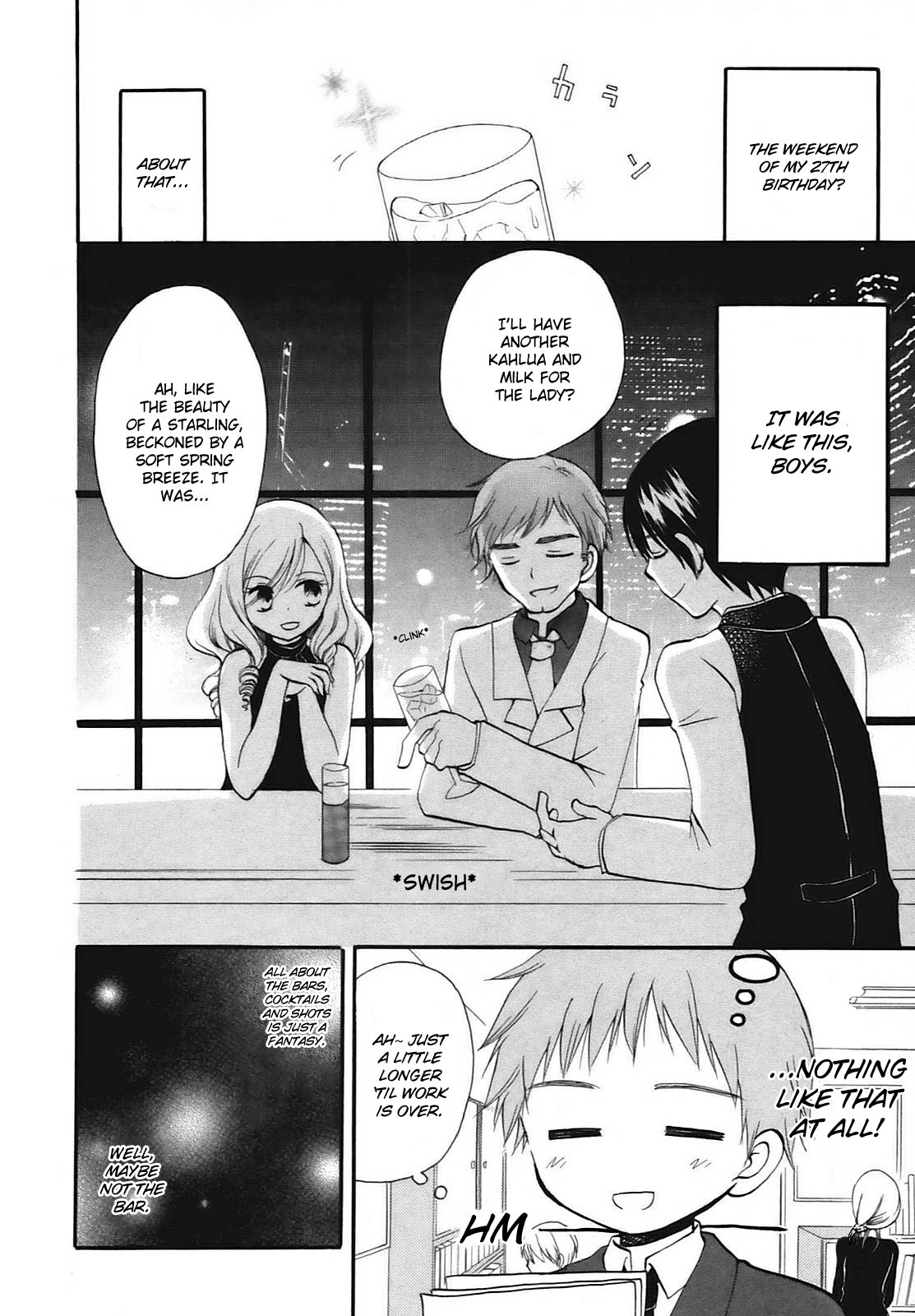 Hatsukiai Chapter 9 page 3 - Chapter 9: Late-Bloomer, the White Flower