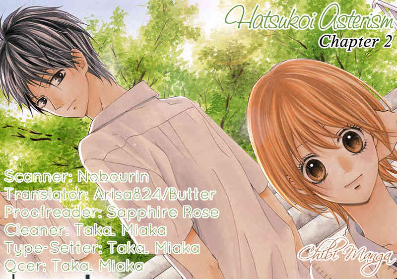 Hatsukoi Asterism Chapter 2 page 2 - Chapter 2