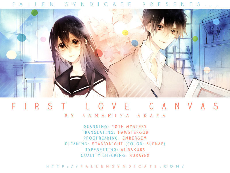 Hatsukoi Canvas Chapter 0 page 1 - Chapter 0 : Prologue