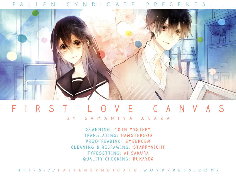 Hatsukoi Canvas Chapter 3 page 1 - Chapter 3