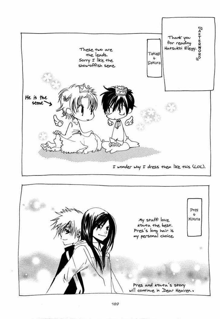 Hatsukoi Elegy Chapter 6 page 43 - Chapter 6 : Ch.6 + Extra (End)