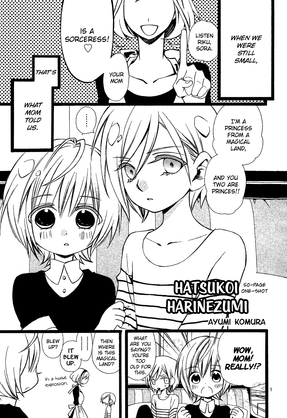 Hatsukoi Harinezumi Chapter 0.2 page 2 - Chapter 0 v2 : [Oneshot]