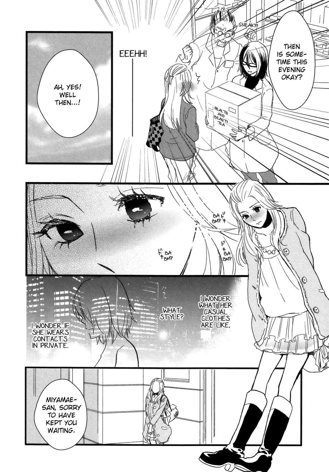 Hatsukoi Kouzoushiki Chapter 3 page 13 - Chapter 3: Behind the Thick Frames