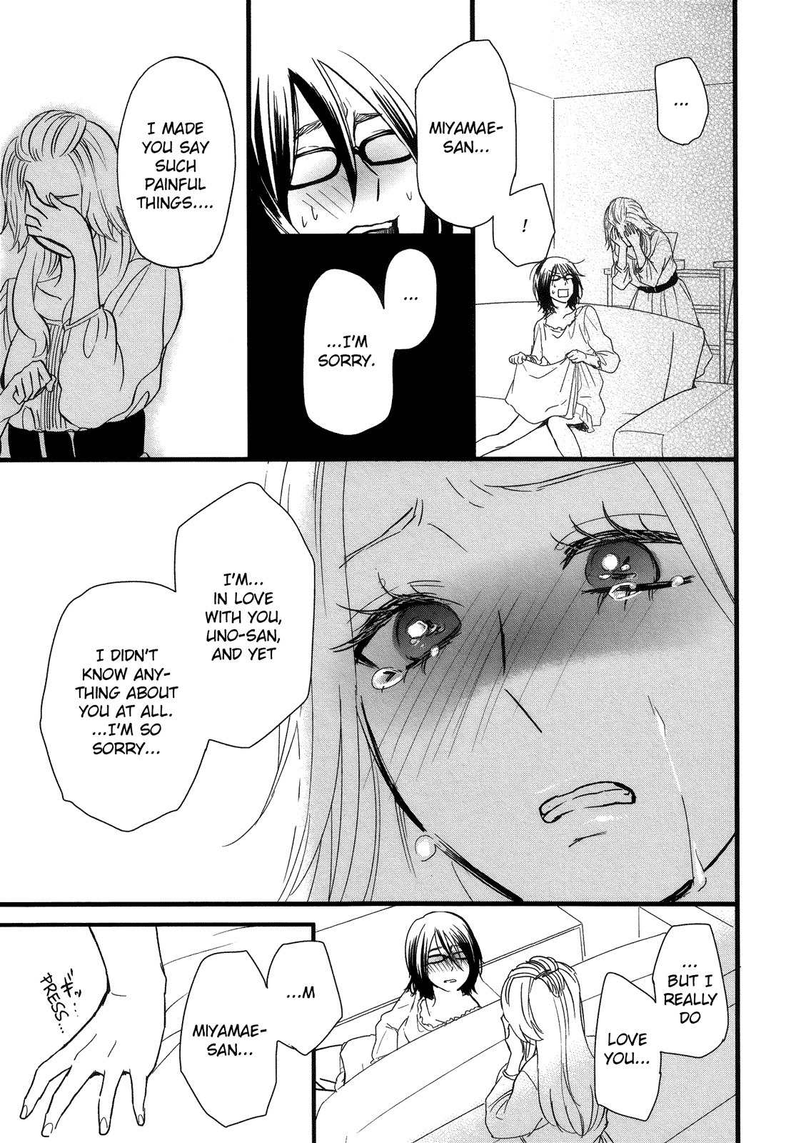 Hatsukoi Kouzoushiki Chapter 3 page 24 - Chapter 3: Behind the Thick Frames