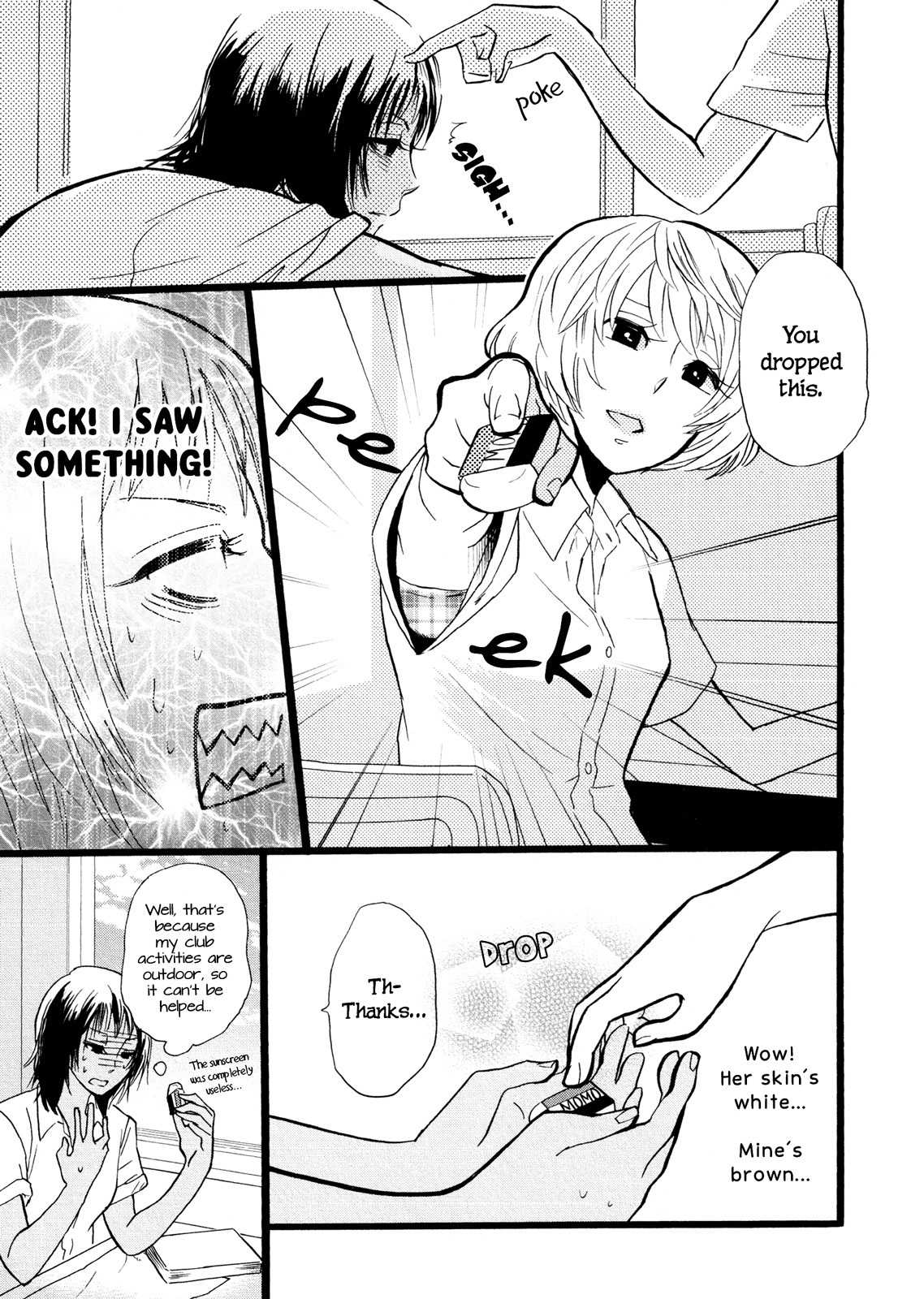 Hatsukoi Kouzoushiki Chapter 4 page 5 - Chapter 4: Backshot