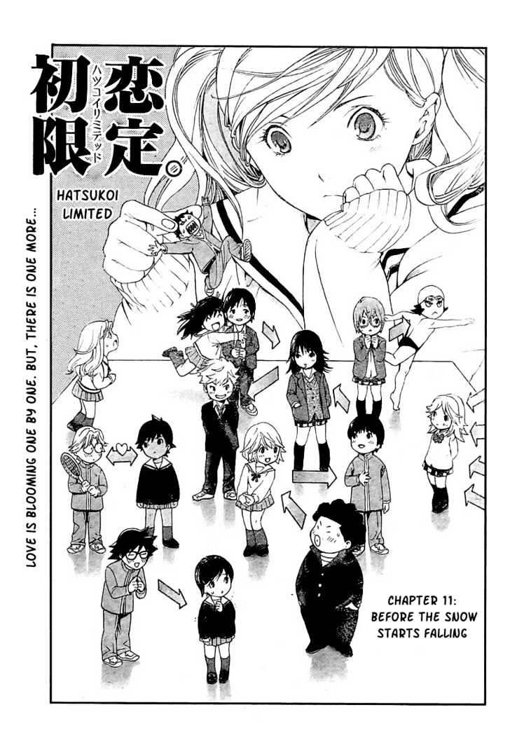 Hatsukoi Limited Chapter 11 page 1 - Chapter 11 : Before The Snow Starts Falling