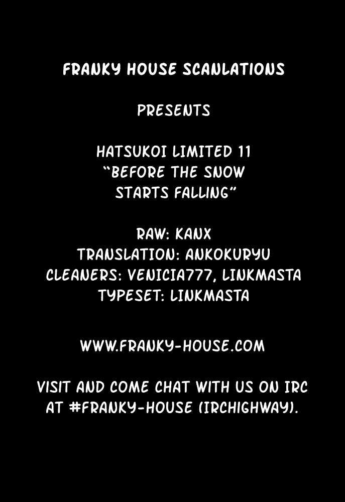 Hatsukoi Limited Chapter 11 page 20 - Chapter 11 : Before The Snow Starts Falling