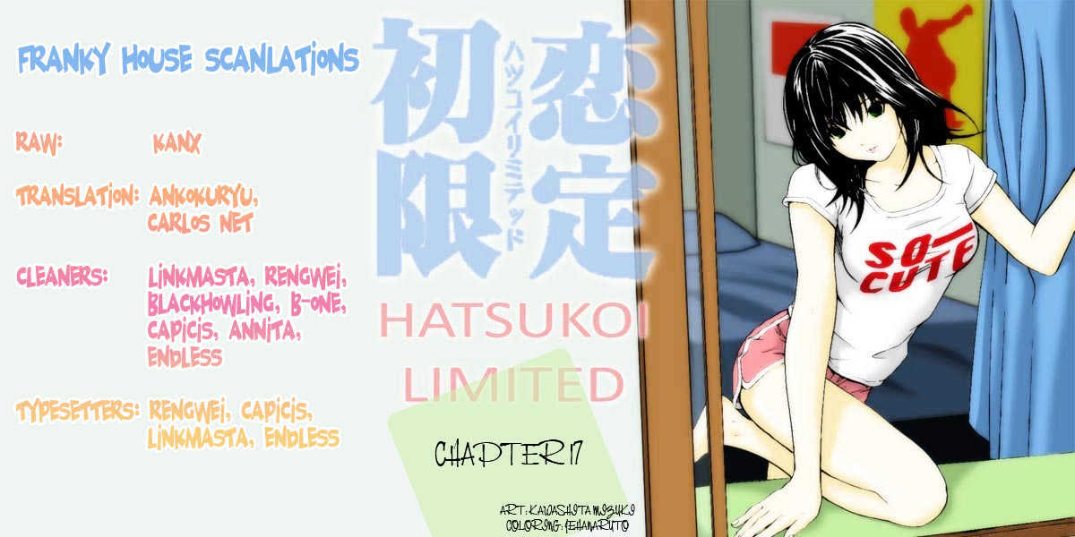 Hatsukoi Limited Chapter 17 page 20 - Chapter 17 : The Shape of Love