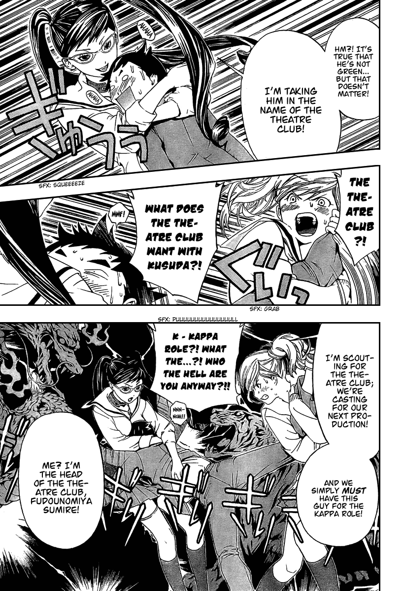 Hatsukoi Limited Chapter 24.2 page 5 - Chapter 24 v2 : Kappa Fight!!