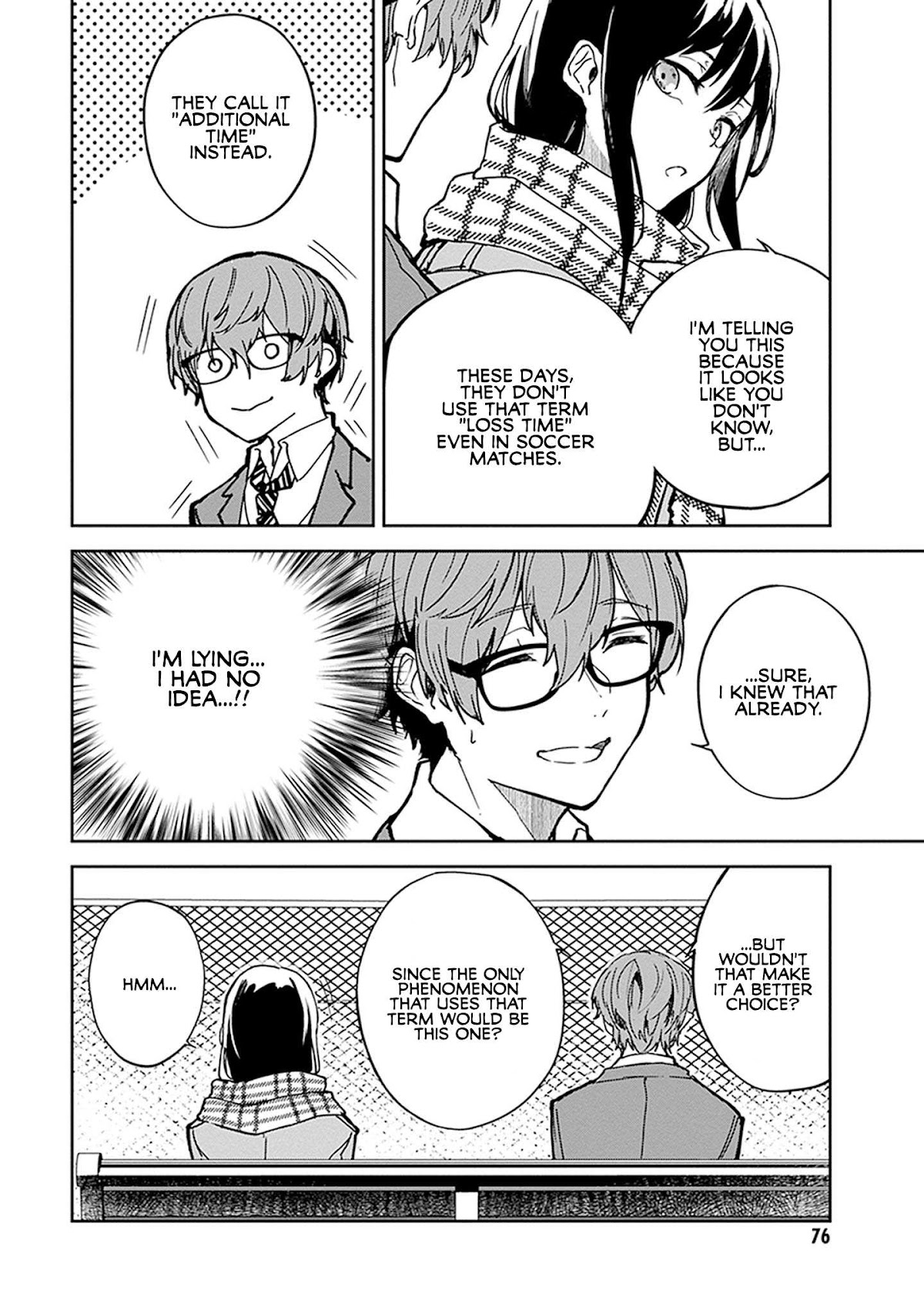 Hatsukoi Losstime Chapter 2 page 10 - Chapter 2: Jikandorobou ni Kiwotsukete, pt 1. "Watch Out for the Time Thief, pt. 1"