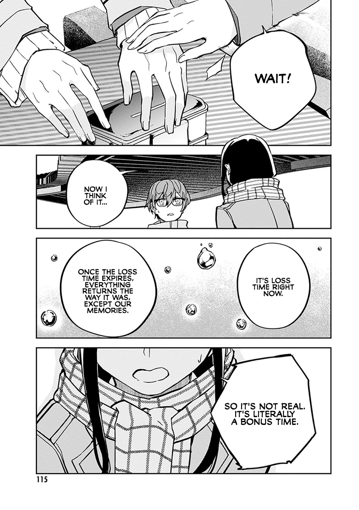 Hatsukoi Losstime Chapter 3 page 27 - Chapter 3: Jikandorobou ni Kiwotsukete, pt 2. "Watch Out for the Time Thief, pt. 2"