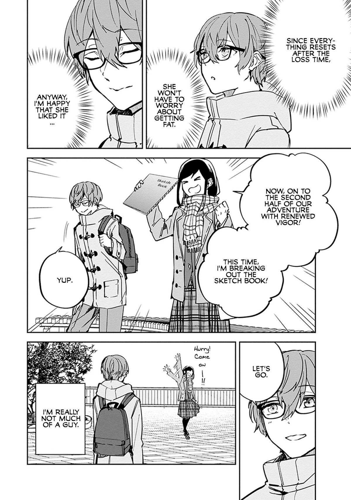 Hatsukoi Losstime Chapter 3 page 34 - Chapter 3: Jikandorobou ni Kiwotsukete, pt 2. "Watch Out for the Time Thief, pt. 2"