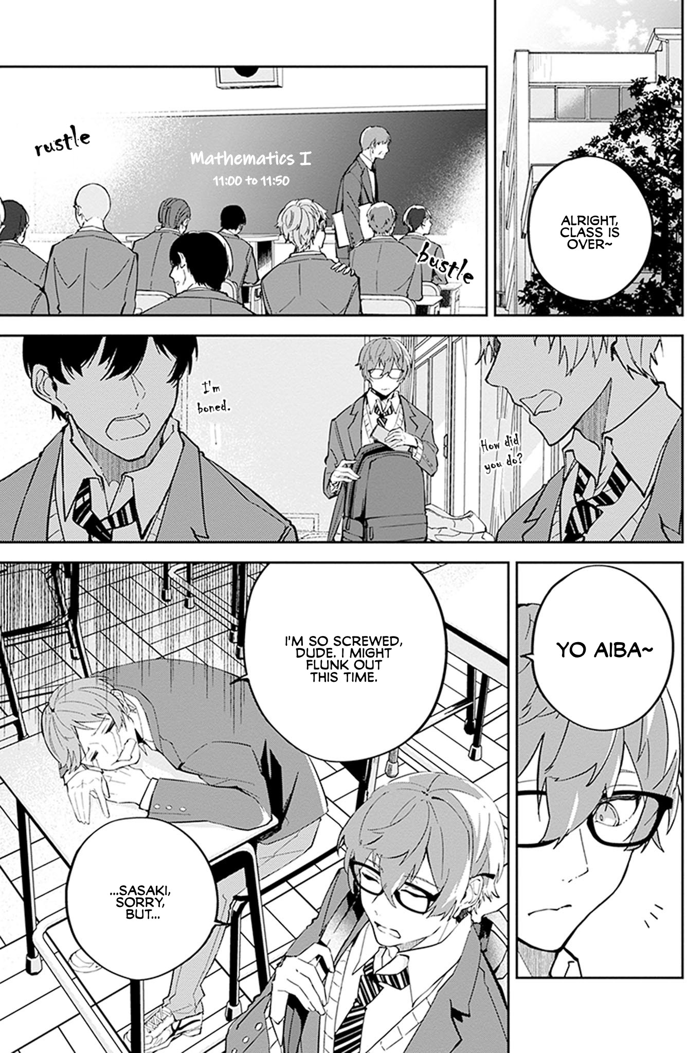 Hatsukoi Losstime Chapter 5 page 8 - Chapter 5: Boku to Kanojo no Tokuiten "Singularity of She and I"