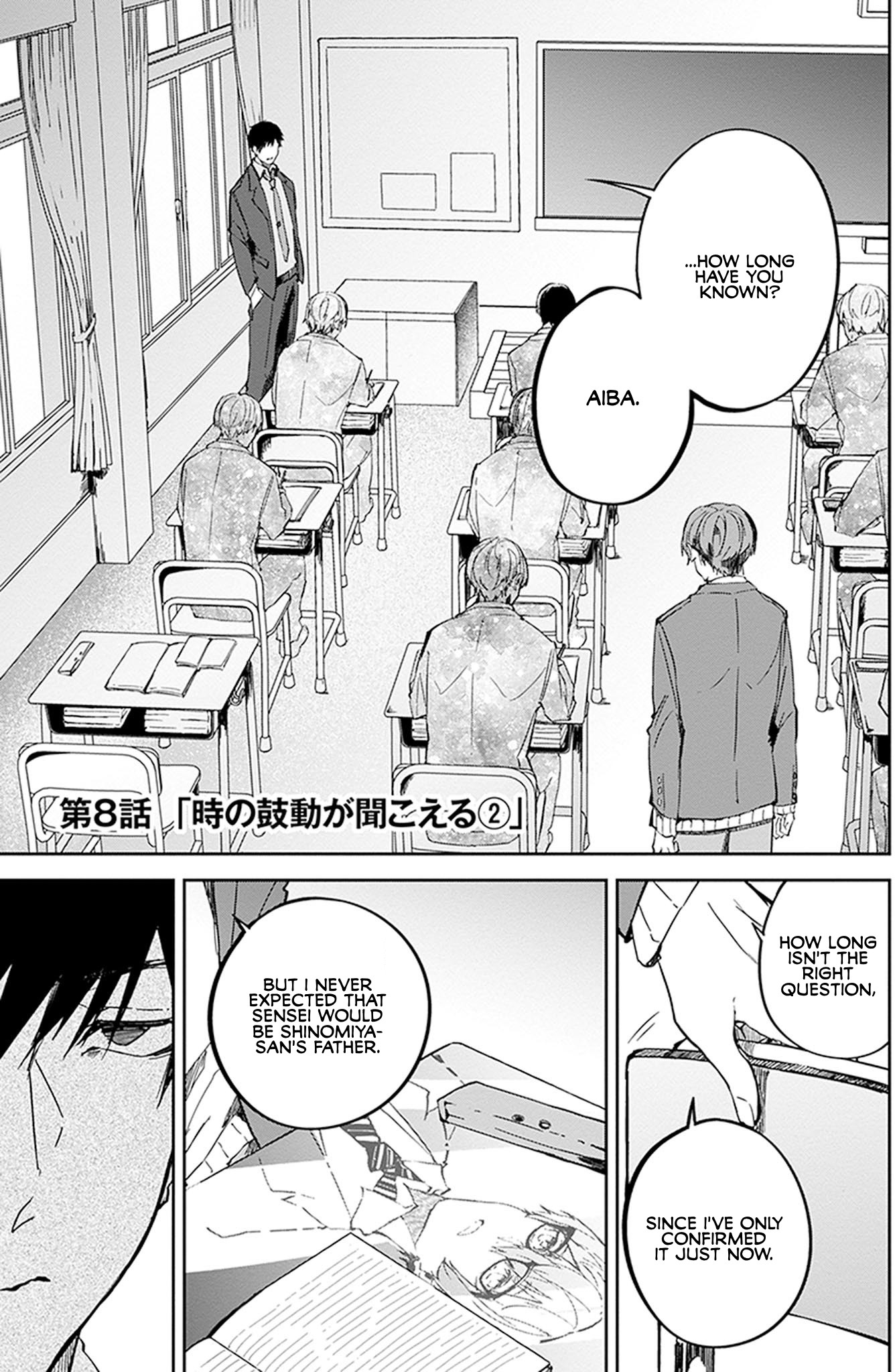 Hatsukoi Losstime Chapter 8 page 1 - Chapter 8: I Hear the Ticking of Time, Part 2