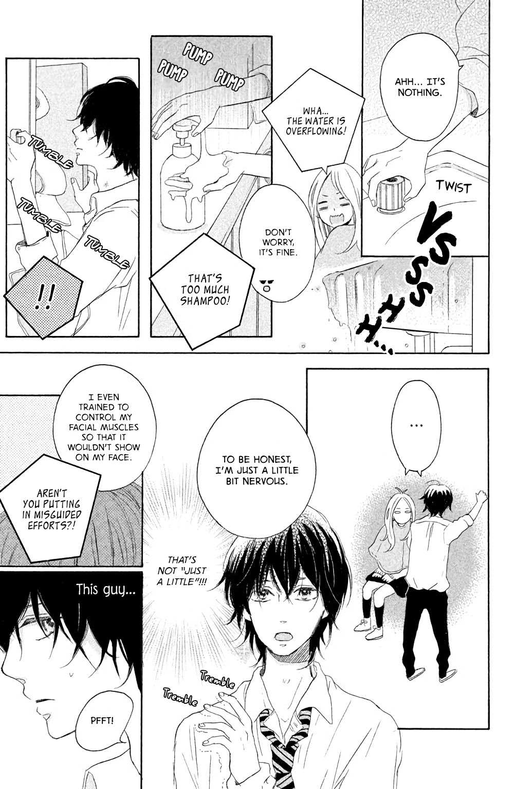 Hatsukoi ni Kiss Chapter 2 page 14 - Chapter 2: Your Radiant Hair