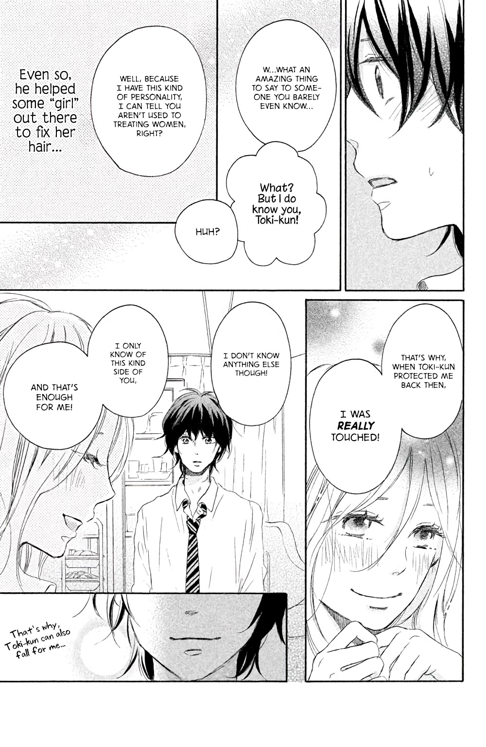 Hatsukoi ni Kiss Chapter 2 page 16 - Chapter 2: Your Radiant Hair
