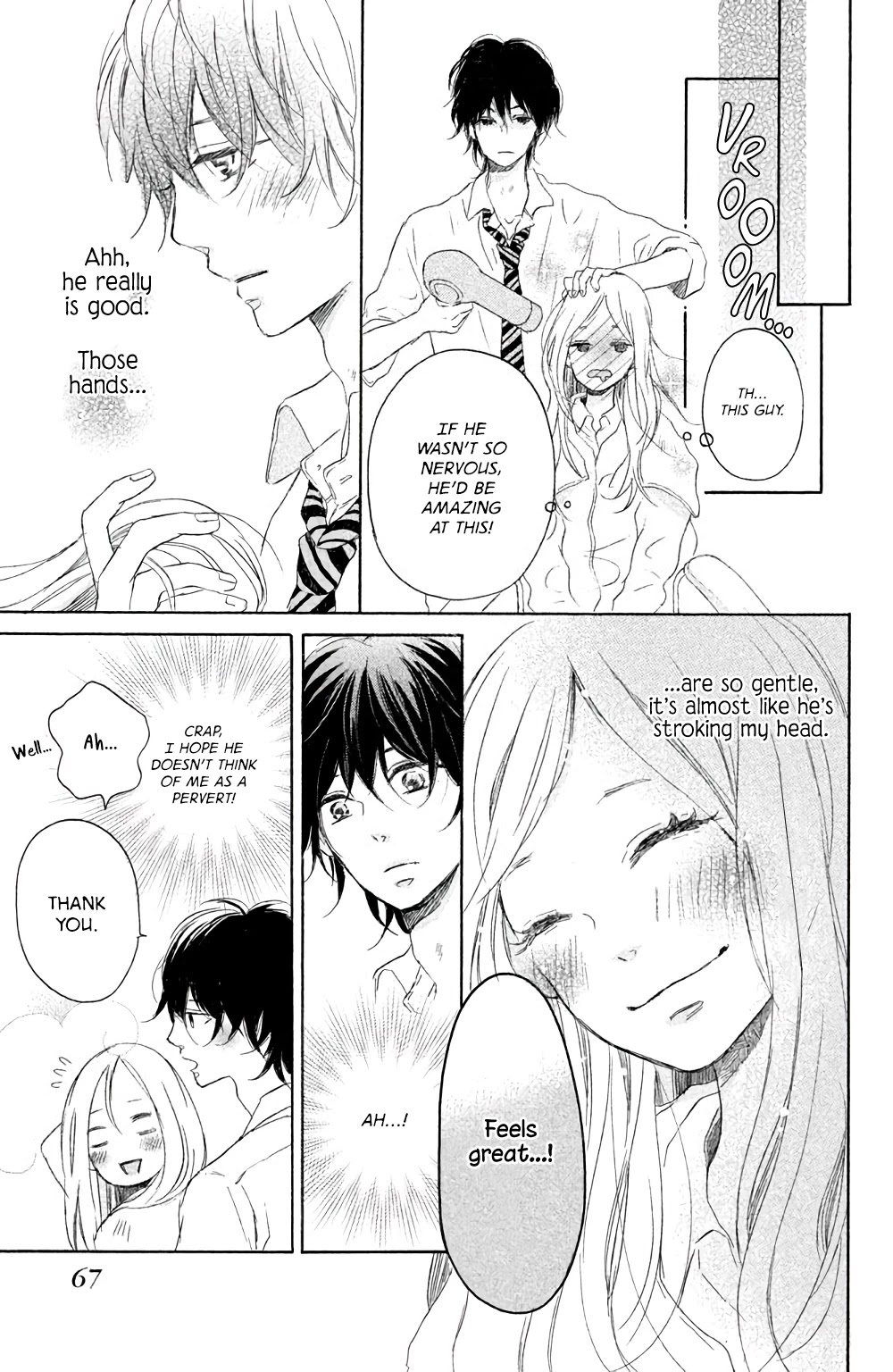 Hatsukoi ni Kiss Chapter 2 page 18 - Chapter 2: Your Radiant Hair