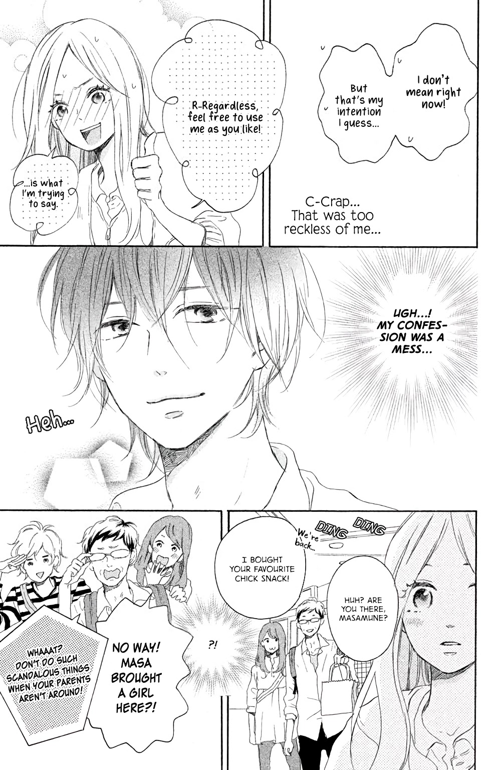 Hatsukoi ni Kiss Chapter 2 page 22 - Chapter 2: Your Radiant Hair