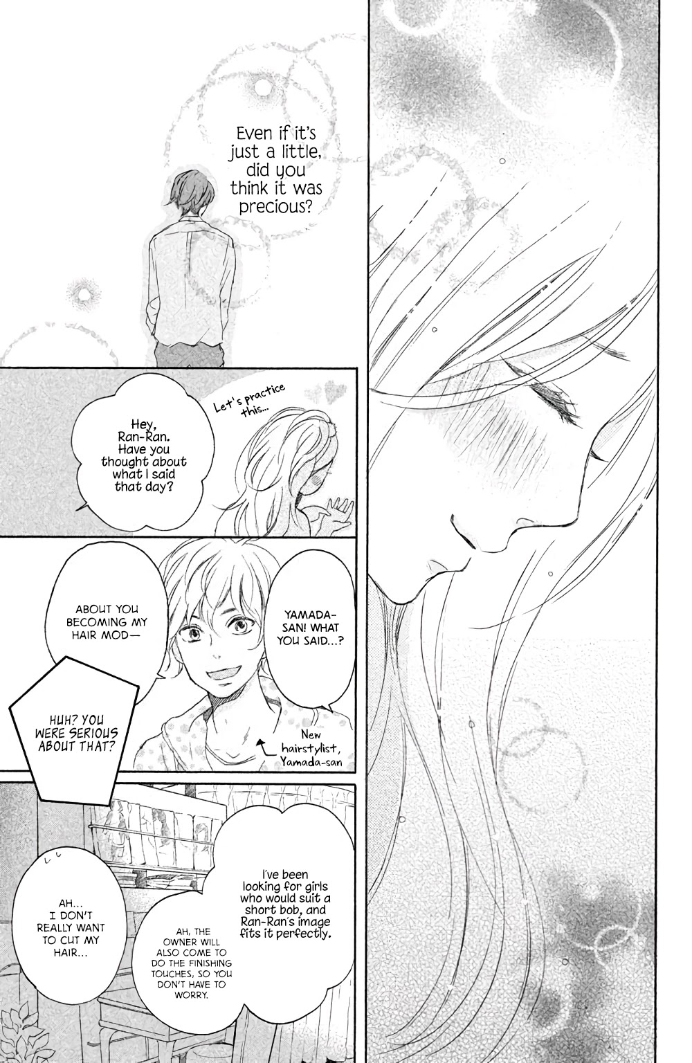 Hatsukoi ni Kiss Chapter 2 page 26 - Chapter 2: Your Radiant Hair