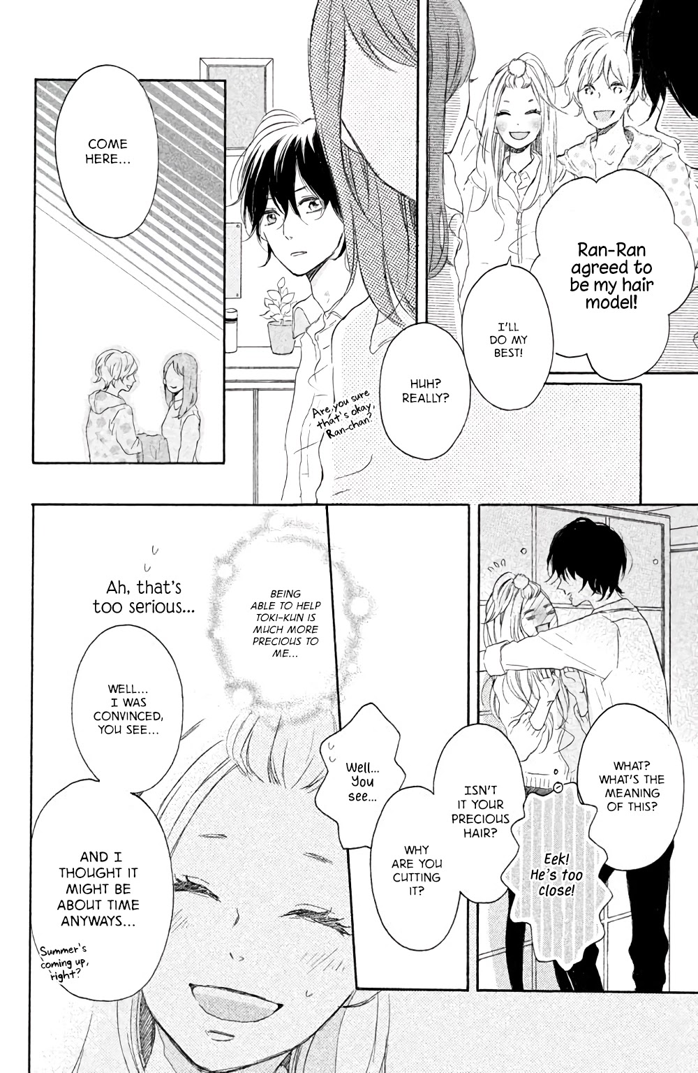 Hatsukoi ni Kiss Chapter 2 page 29 - Chapter 2: Your Radiant Hair