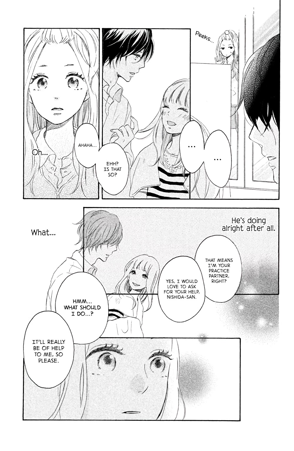 Hatsukoi ni Kiss Chapter 2 page 34 - Chapter 2: Your Radiant Hair
