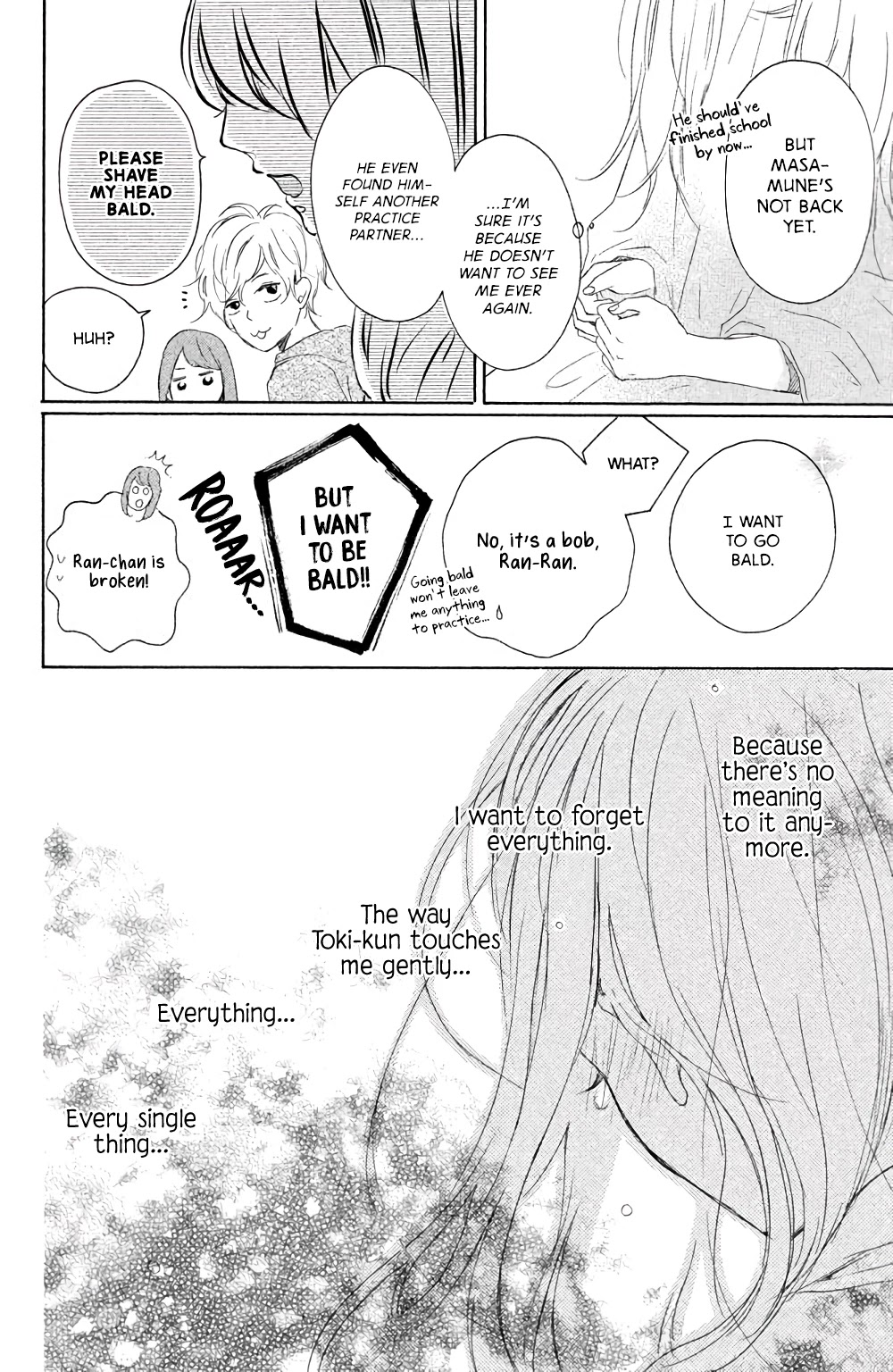 Hatsukoi ni Kiss Chapter 2 page 37 - Chapter 2: Your Radiant Hair