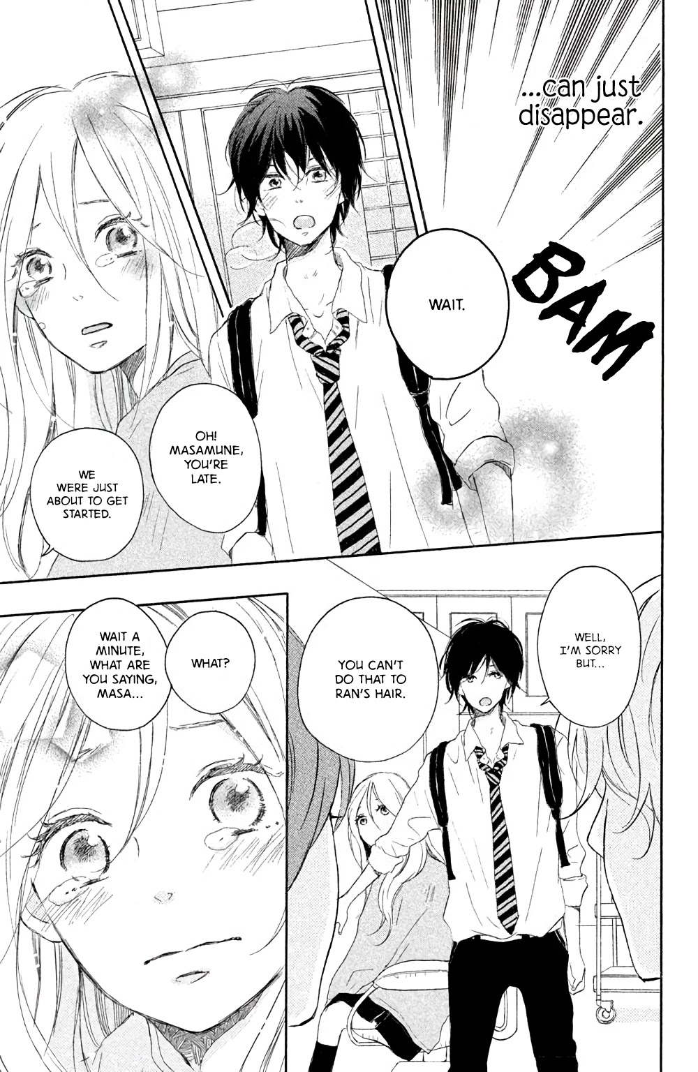 Hatsukoi ni Kiss Chapter 2 page 38 - Chapter 2: Your Radiant Hair