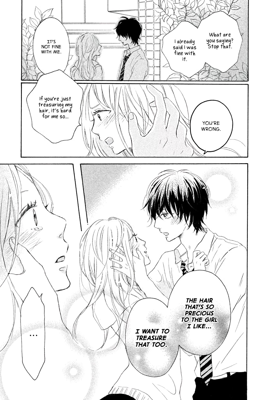 Hatsukoi ni Kiss Chapter 2 page 40 - Chapter 2: Your Radiant Hair