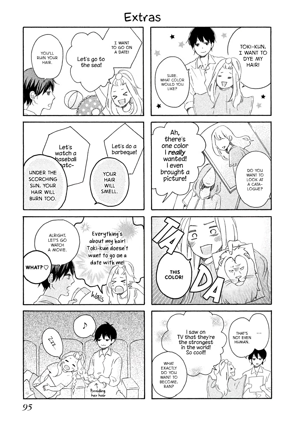 Hatsukoi ni Kiss Chapter 2 page 45 - Chapter 2: Your Radiant Hair