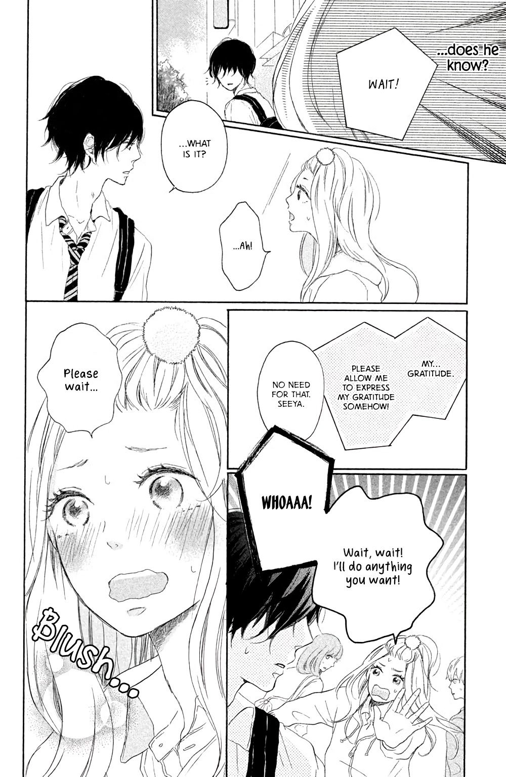 Hatsukoi ni Kiss Chapter 2 page 7 - Chapter 2: Your Radiant Hair