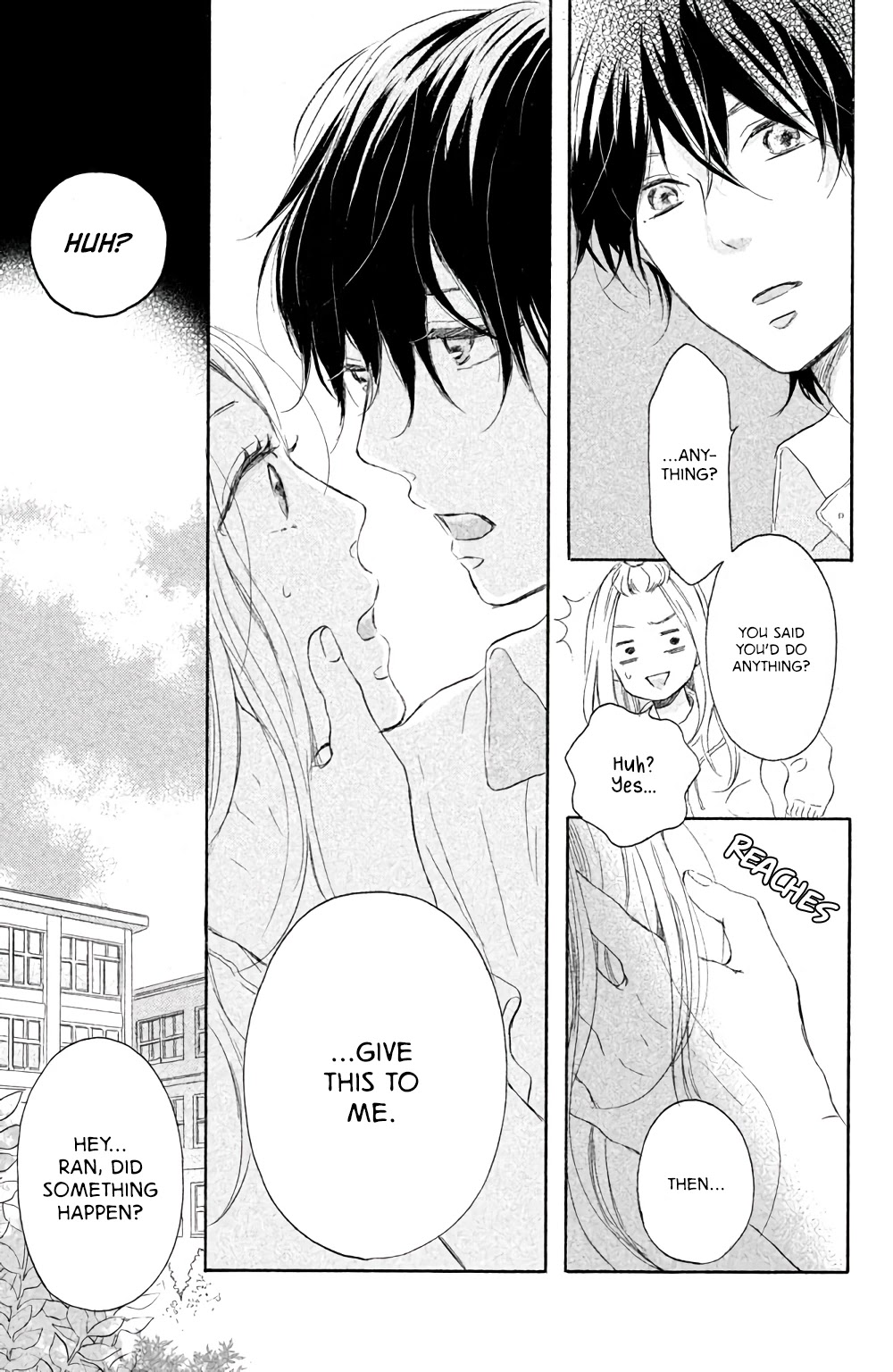 Hatsukoi ni Kiss Chapter 2 page 8 - Chapter 2: Your Radiant Hair