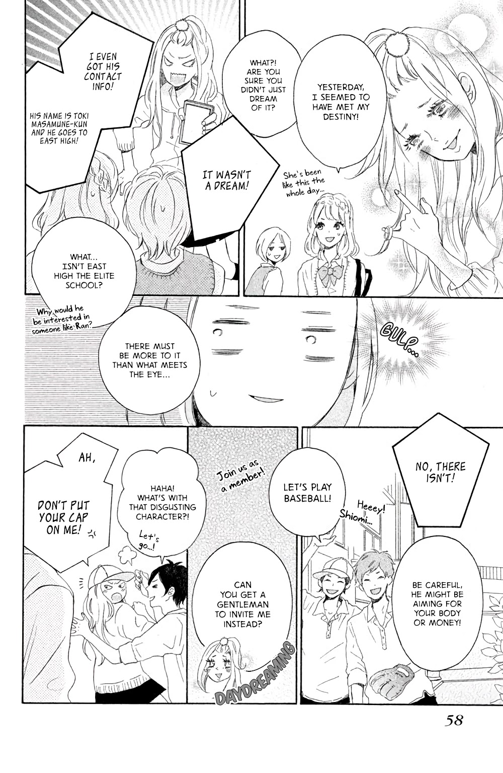Hatsukoi ni Kiss Chapter 2 page 9 - Chapter 2: Your Radiant Hair