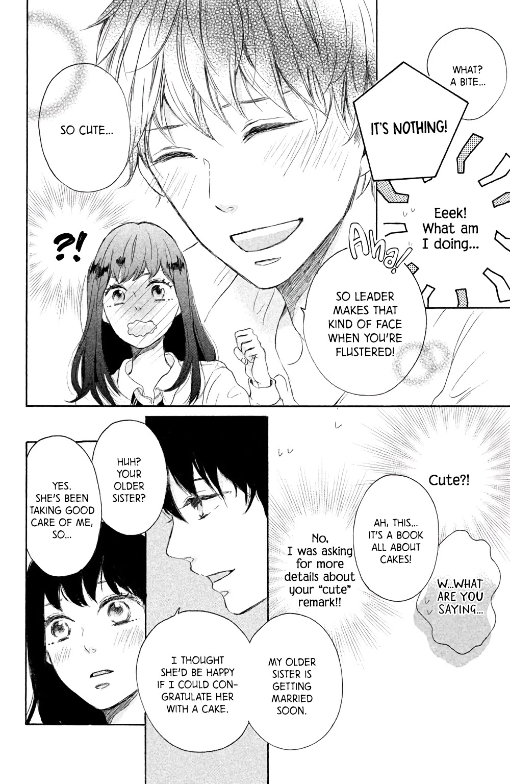 Hatsukoi ni Kiss Chapter 3 page 11 - Chapter 3: Feverish Whipped Cream