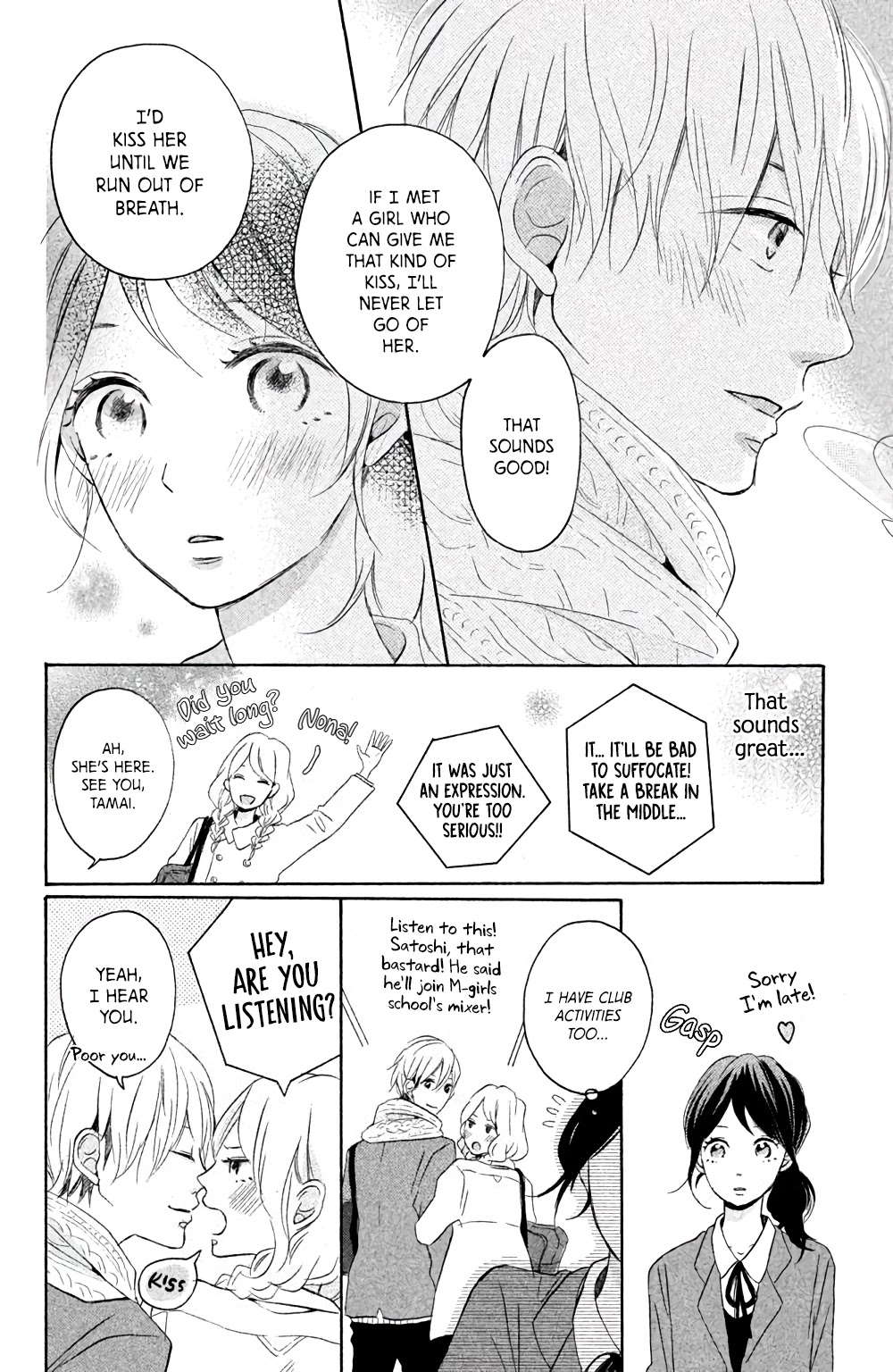 Hatsukoi ni Kiss Chapter 4 page 21 - Chapter 4: Arousal Drop