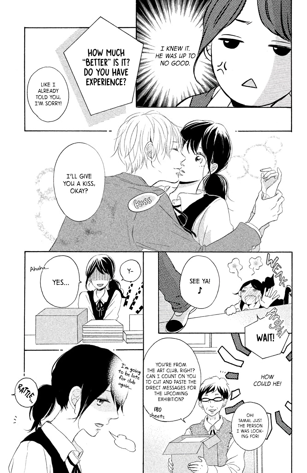 Hatsukoi ni Kiss Chapter 4 page 26 - Chapter 4: Arousal Drop