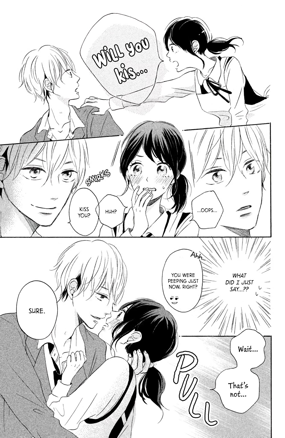 Hatsukoi ni Kiss Chapter 4 page 8 - Chapter 4: Arousal Drop