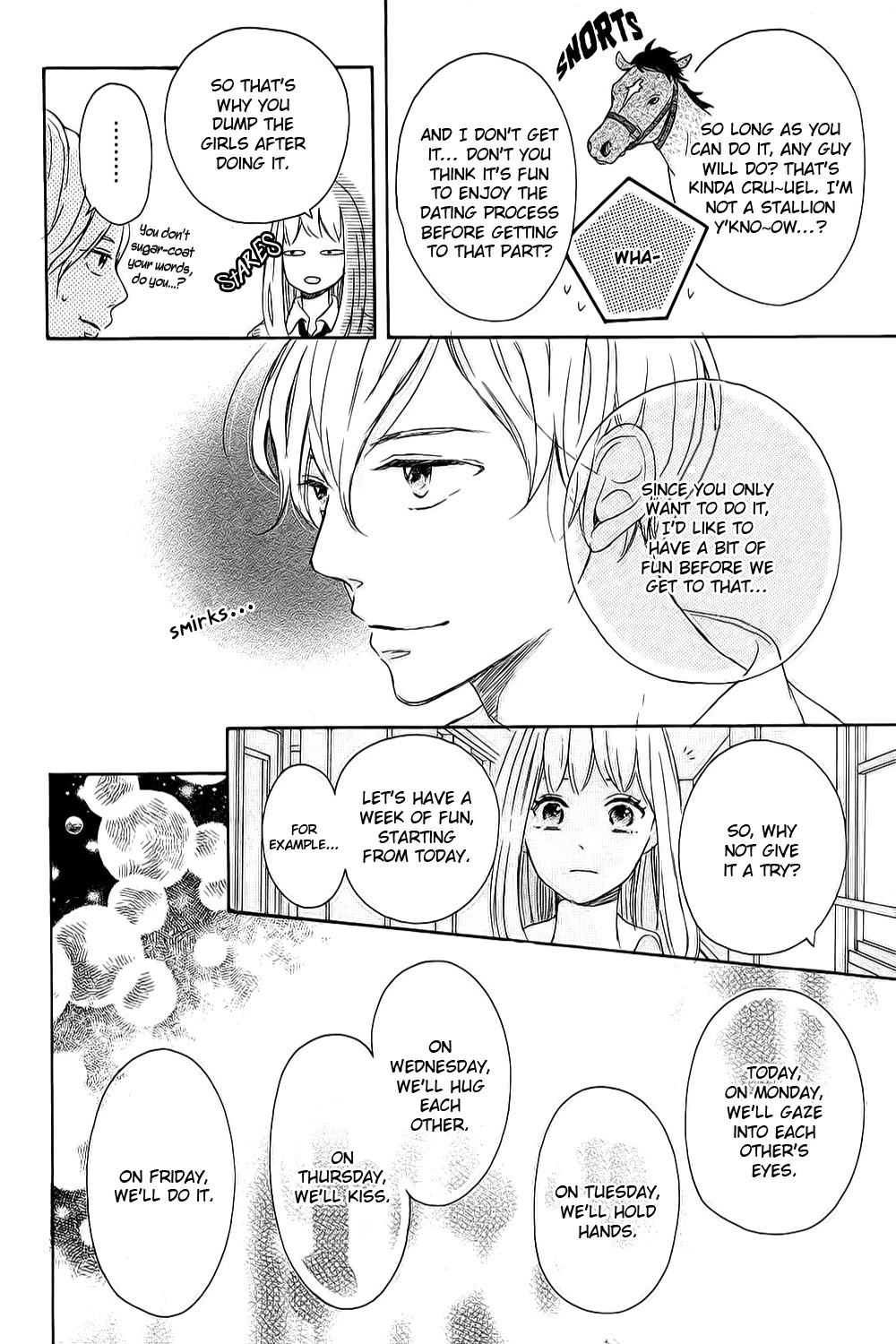Hatsukoi ni Kiss Chapter 5 page 10 - Chapter 5: Machiko yo Oborekake