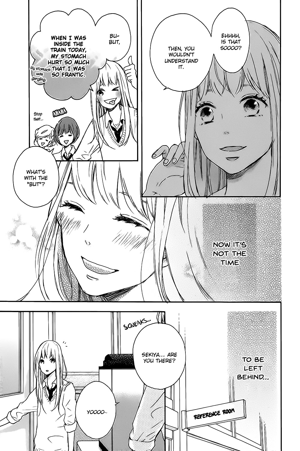Hatsukoi ni Kiss Chapter 5 page 13 - Chapter 5: Machiko yo Oborekake