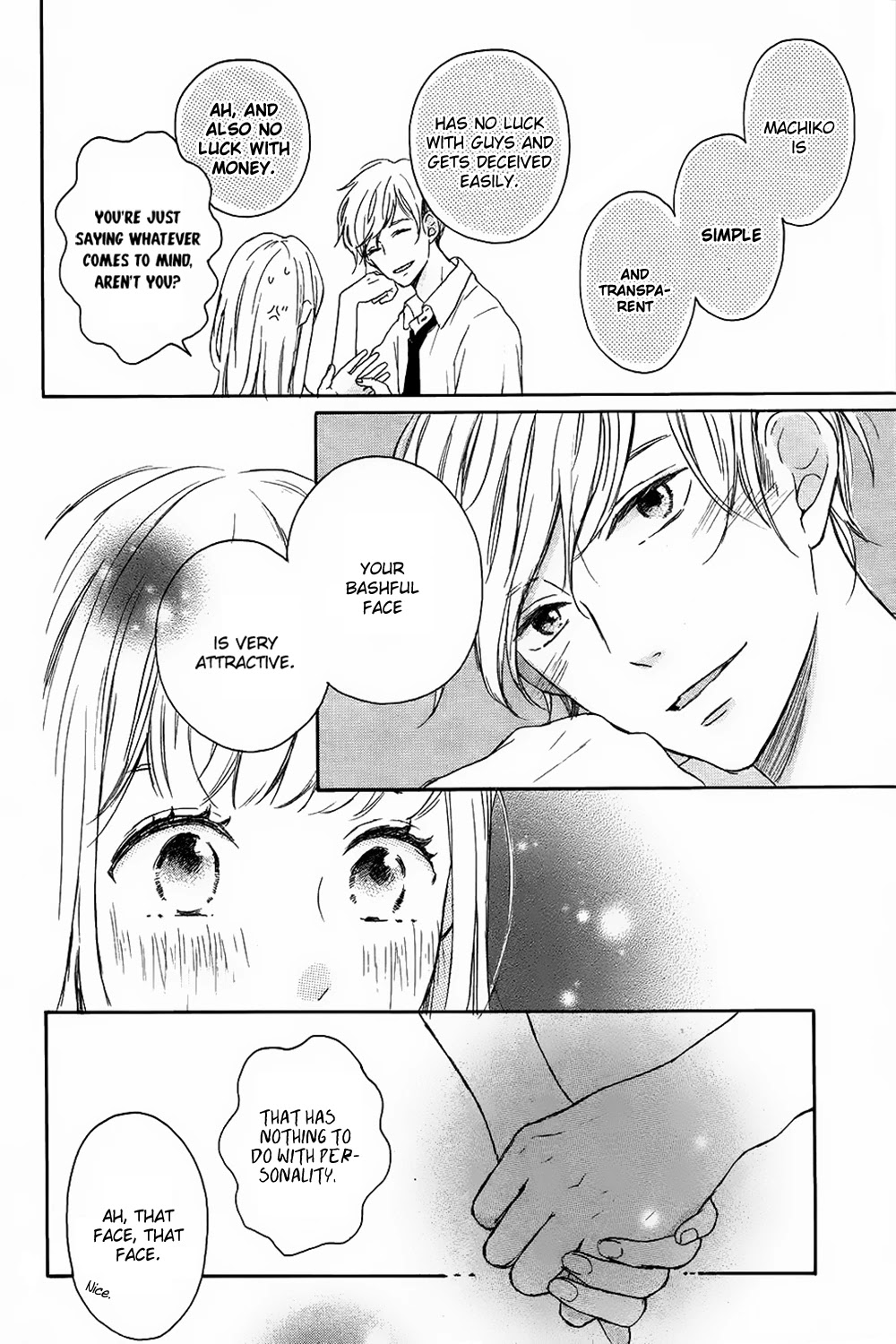 Hatsukoi ni Kiss Chapter 5 page 24 - Chapter 5: Machiko yo Oborekake