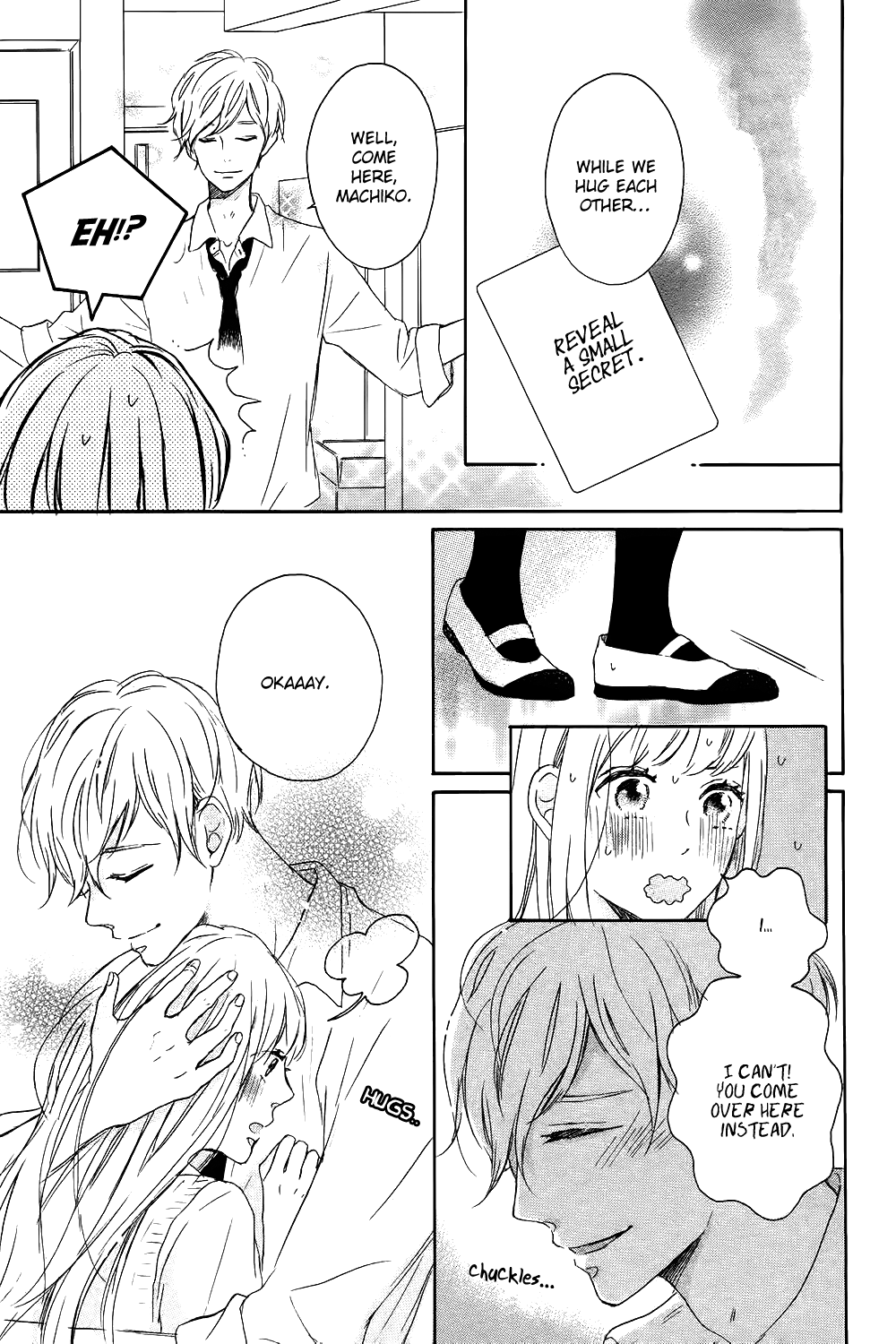 Hatsukoi ni Kiss Chapter 5 page 27 - Chapter 5: Machiko yo Oborekake