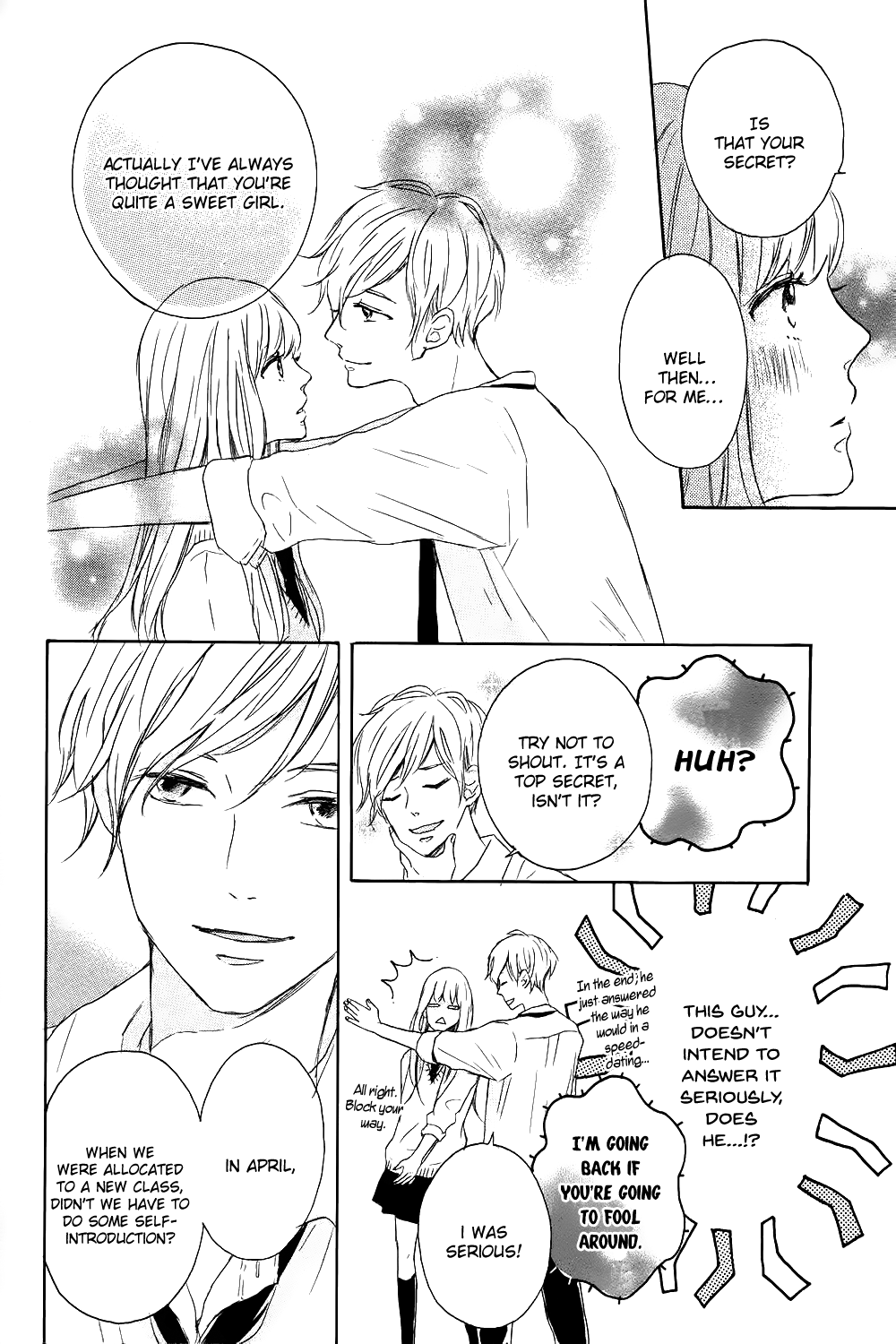 Hatsukoi ni Kiss Chapter 5 page 30 - Chapter 5: Machiko yo Oborekake