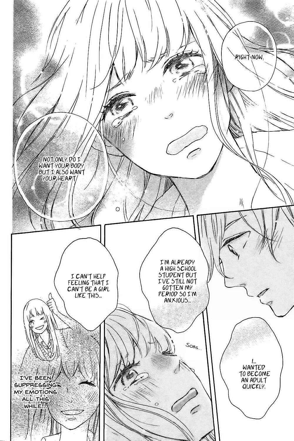 Hatsukoi ni Kiss Chapter 5 page 41 - Chapter 5: Machiko yo Oborekake